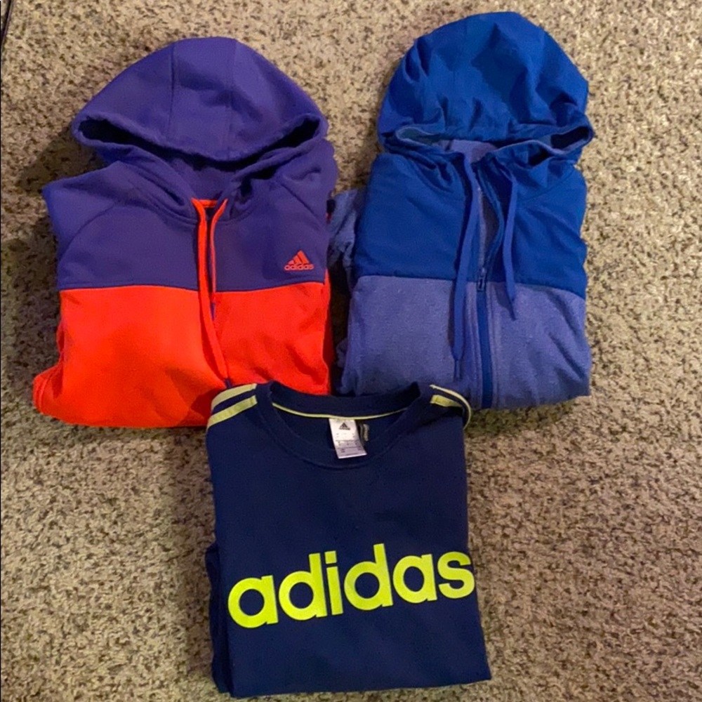 Adidas sweatshirt bundle